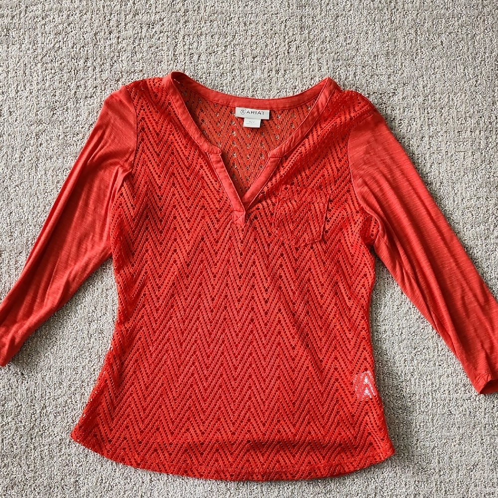 ARIAT Orange Top